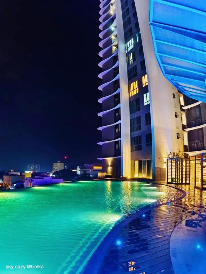 Sky Cozy Troika Residence, 1 Bedroom 4-6 Pax, 2 Bedrooms 6-8 Pax, Pool Vew, Sky & City View, Free Parking, Pool, Unlimited Wifi & Netflix Kota Bharu Kültér fotó