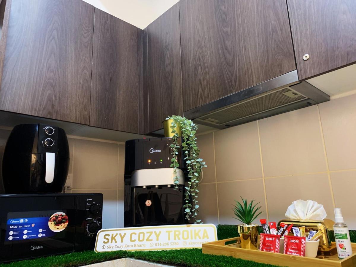 Sky Cozy Troika Residence, 1 Bedroom 4-6 Pax, 2 Bedrooms 6-8 Pax, Pool Vew, Sky & City View, Free Parking, Pool, Unlimited Wifi & Netflix Kota Bharu Kültér fotó