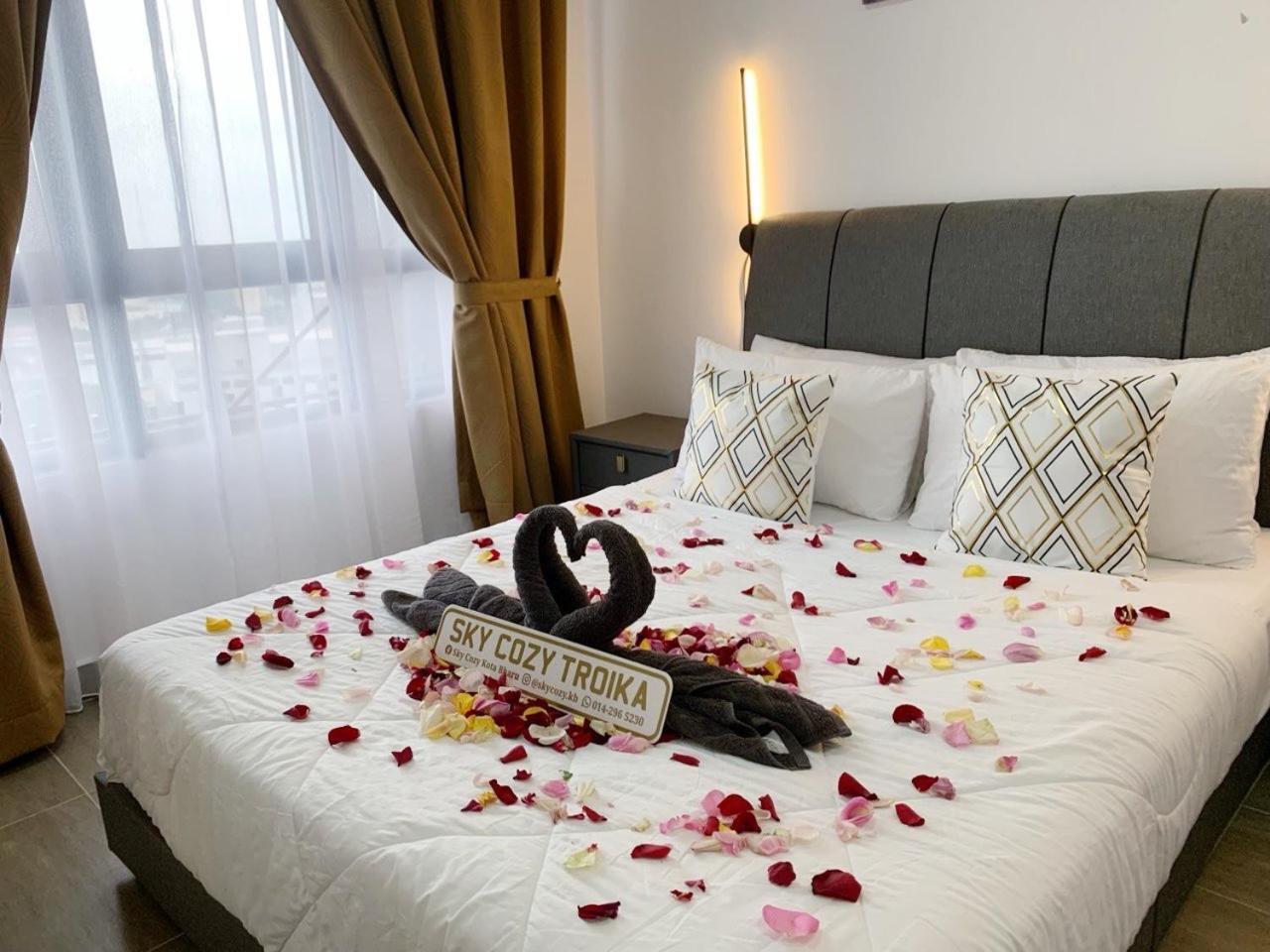 Sky Cozy Troika Residence, 1 Bedroom 4-6 Pax, 2 Bedrooms 6-8 Pax, Pool Vew, Sky & City View, Free Parking, Pool, Unlimited Wifi & Netflix Kota Bharu Kültér fotó