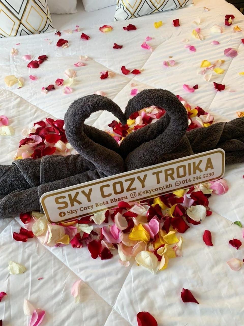 Sky Cozy Troika Residence, 1 Bedroom 4-6 Pax, 2 Bedrooms 6-8 Pax, Pool Vew, Sky & City View, Free Parking, Pool, Unlimited Wifi & Netflix Kota Bharu Kültér fotó