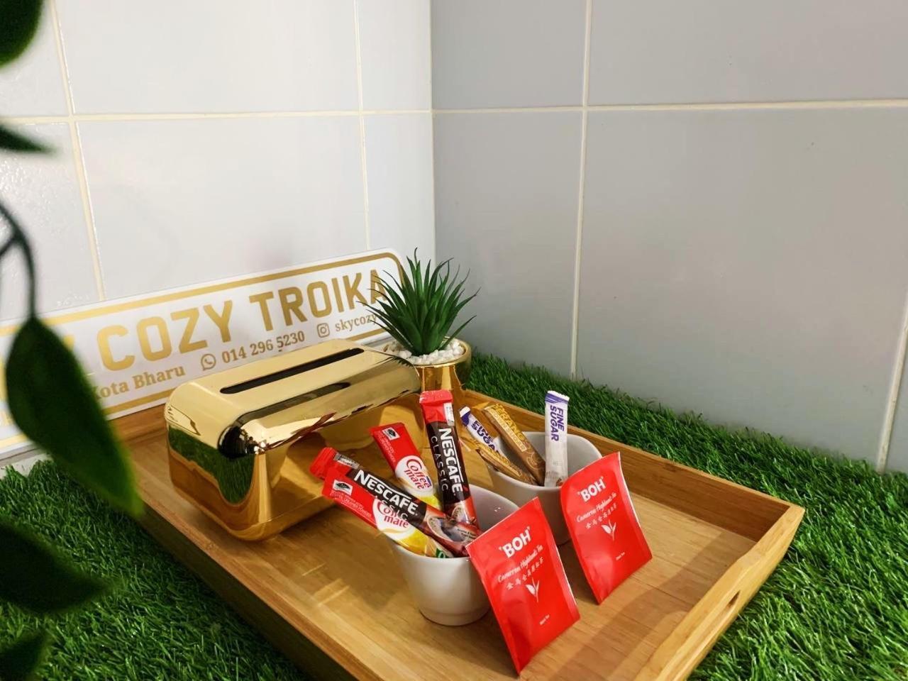 Sky Cozy Troika Residence, 1 Bedroom 4-6 Pax, 2 Bedrooms 6-8 Pax, Pool Vew, Sky & City View, Free Parking, Pool, Unlimited Wifi & Netflix Kota Bharu Kültér fotó
