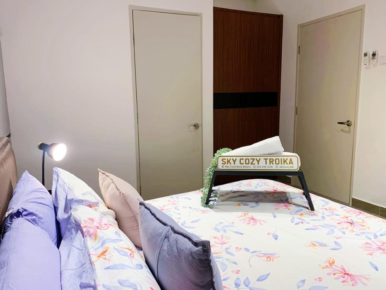 Sky Cozy Troika Residence, 1 Bedroom 4-6 Pax, 2 Bedrooms 6-8 Pax, Pool Vew, Sky & City View, Free Parking, Pool, Unlimited Wifi & Netflix Kota Bharu Kültér fotó