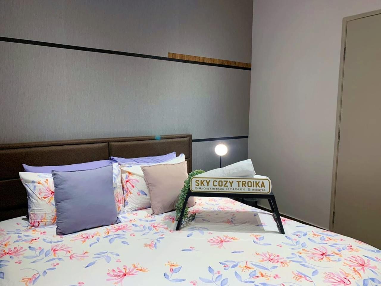 Sky Cozy Troika Residence, 1 Bedroom 4-6 Pax, 2 Bedrooms 6-8 Pax, Pool Vew, Sky & City View, Free Parking, Pool, Unlimited Wifi & Netflix Kota Bharu Kültér fotó