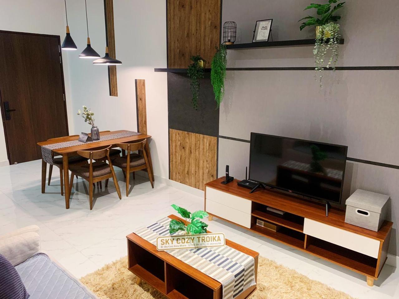 Sky Cozy Troika Residence, 1 Bedroom 4-6 Pax, 2 Bedrooms 6-8 Pax, Pool Vew, Sky & City View, Free Parking, Pool, Unlimited Wifi & Netflix Kota Bharu Kültér fotó