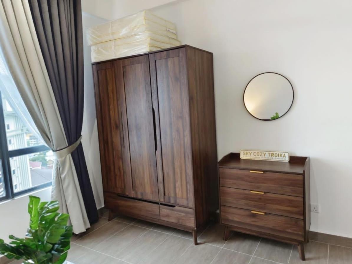 Sky Cozy Troika Residence, 1 Bedroom 4-6 Pax, 2 Bedrooms 6-8 Pax, Pool Vew, Sky & City View, Free Parking, Pool, Unlimited Wifi & Netflix Kota Bharu Kültér fotó